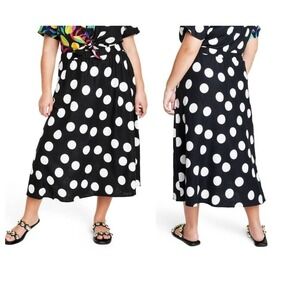 Tabitha Brown X Target Polka Dot Midi Skirt (1X)